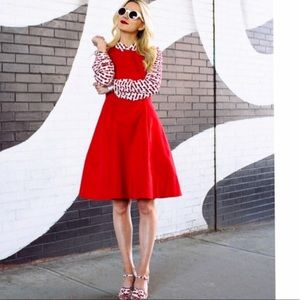 Kate Spade Angelika Red Shift Dress. Sz 6